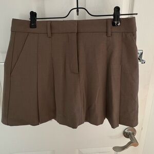 Dynamite mini skort - khaki